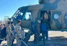 Военные пришли на помощь жителям Актюбинской области