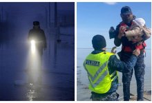 Как полиция помогает в борьбе с паводками в регионах Казахстана