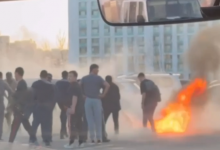 Мужчина горел в Астане: врачи рассказали о состоянии пострадавшего