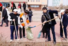 Абонемент на фитнес могут выиграть пришедшие на субботник астанчане