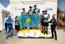 Столичные спортсмены с аутизмом стали чемпионами мира по бегу в Алматы