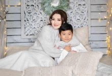 Ерке Есмахан тепло поздравила с днем рождения старшего сына (ВИДЕО)