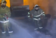 Склады горели в Алматы