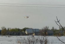 Уровень воды в реке Жайык снижается