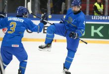 Казахстанские хоккеисты одержали историческую победу на Чемпионате мира