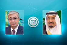 Токаев поздравил короля Саудовской Аравии