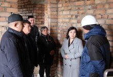 Партийцы AMANAT ознакомились с ходом строительства новых домов в селе Жалаулы