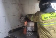 Масло стало причиной пожара в одном из кафе Астаны
