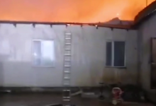 Крупный пожар возник в астанинском общежитии