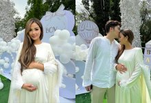 Айгерим Абдуллаева показала кадры с гендер-пати (ВИДЕО)