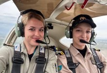 Первый женский экипаж поднялся в небо над Таразом