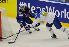 Назван "виновник" трех шайб сборной Казахстана на чемпионате мира