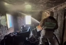 Из-за непотушенной сигареты в ВКО возник пожар