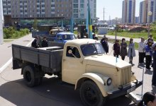 Доехавший до Берлина ГАЗ-ММ показали на ретровыставке в Астане