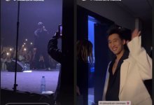 Ерке Есмахан показала кадры закулисья концерта супруга