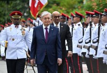 Президент Казахстана прибыл в Сингапур