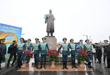 Памятник Сагадату Нурмагамбетову открыли в Акколе