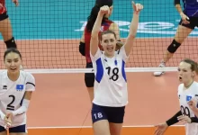 Казахстанские волейболистки вышли в полуфинал "Кубка Вызова АВК"