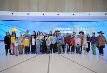 Арт-терапевтическую сессию провели для особенных детей в Астане