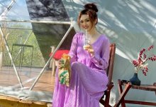 Ерке Есмахан поделилась новыми семейными фотографиями