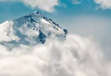 Танцующие облака над алматинскими горами впечатлили казахстанцев (ВИДЕО)