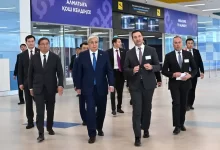 Токаев осмотрел новый международный терминал аэропорта Алматы