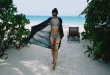 Аружан Джазильбекова упала с качелей на Мальдивах