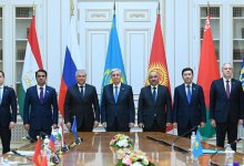 Президент Казахстана встретился с лидерами парламентов стран ОДКБ