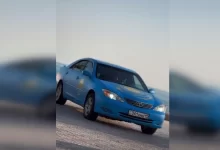 В Актау появилось "патриотичное такси"