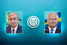 Токаев направил телеграмму королю Швеции