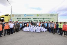 Активисты партии AMANAT очистят от мусора трассу Астана – Алматы