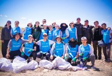 3 день Road-эстафеты: молодежь очищает от мусора Жамбылскую область