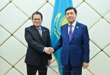 Спикер Мажилиса встретился с и.о.  Председателя Сената Парламента Малайзии