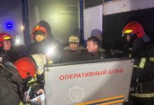 Крупный пожар произошел в Павлодаре
