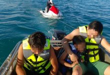 Три человека могли утонуть в озере Алаколь