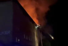 В Алматы возник пожар