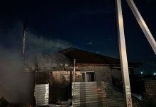Огонь едва не уничтожил частный дом под Астаной