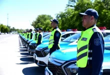 Новые машины получили казахстанские полицейские