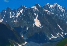 Белуху с высоты птичьего полета заснял казахстанец (ВИДЕО)