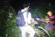 Парень с девушкой застряли в горах под Алматы