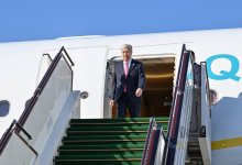 Токаев прибыл с рабочим визитом в Азербайджан