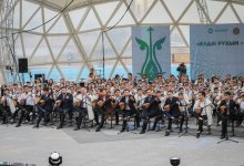 “Елдік рухым – домбыра”: праздничный концерт организовали активисты “Жастар Рухы”