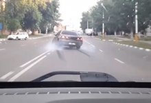 Полицейские гонялись за пьяным водителем в Костанае