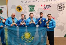 Школьники из области Абай завоевали медали на чемпионате трех континентов по пауэрлифтингу