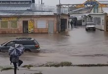 “Город тонет”: улицы и помещения затопило в Степногорске (ВИДЕО)
