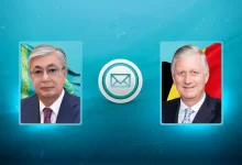 Президент Казахстана направил поздравления королю Бельгии