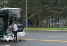 Автобус с пассажирами столкнулся с легковушкой в Астане