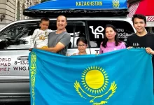 Из Атырау на авто доехала семья на Олимпиаду в Париж