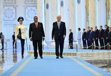 Токаев встретил президента Республики Конго