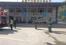 В Усть-Каменогорске чуть не сгорел автовокзал